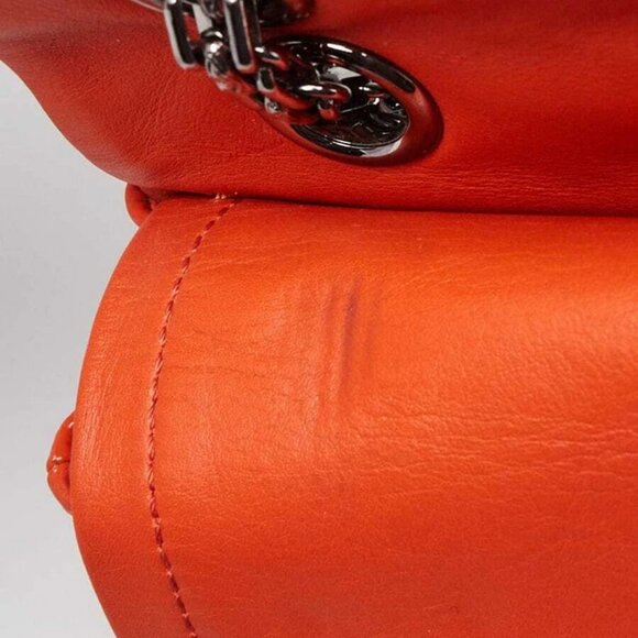 Chanel Orange 2.55 Reissue Quilted Patent Caviar Leather 225 Bag - Picture 9 of 11